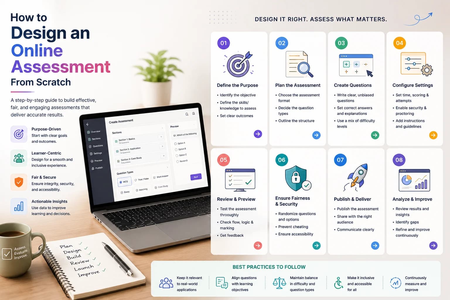 How to Design an Online Assessment From Scratch